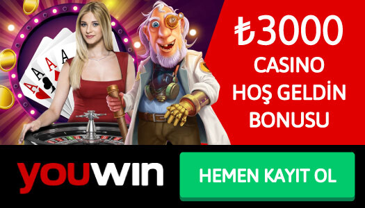 Youwin Casino Hoş Geldin Bonusu