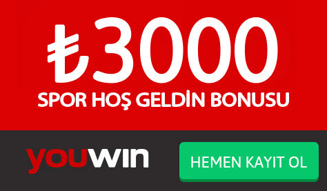 Youwin 3000 TL Hoş Geldin Bonusu TL Hoş Geldin Bonusu