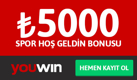 Youwin 5000 TL Hoş Geldin Bonusu