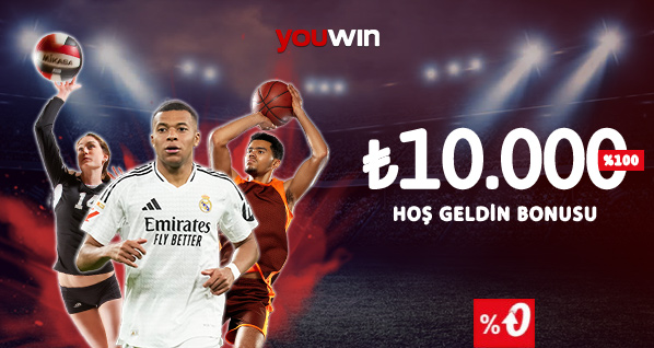 Youwin spor hoş geldin bonusu.