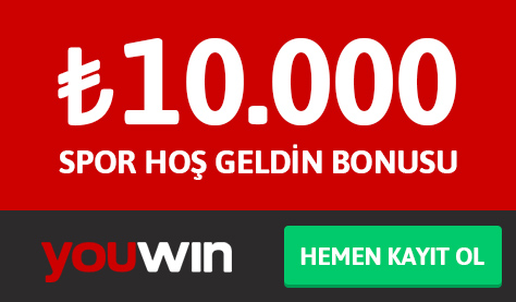 Youwin Hoş Geldin Bonusu - 10.000 TL