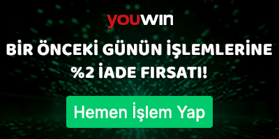 Youwin işlem ücretini nakit bonus olarak sunuyor