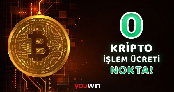Youwin ile Kripto Yönteminde Sıfır İşlem Ücreti