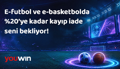 Youwin ile E-Spor'da kayıp iadeler sizleri bekliyor